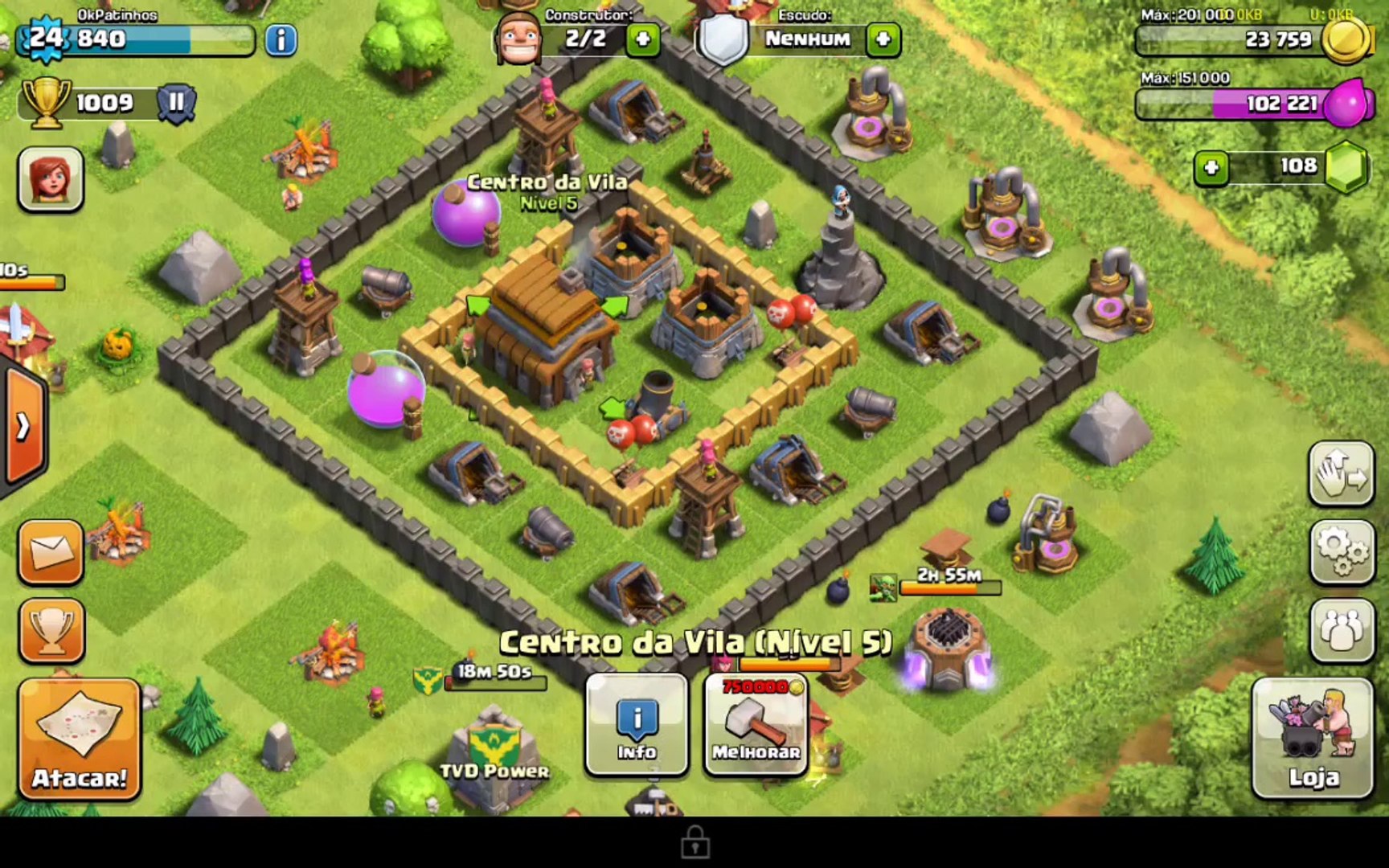 Clash Of Clans 18 Perda De Trofeus Video Dailymotion