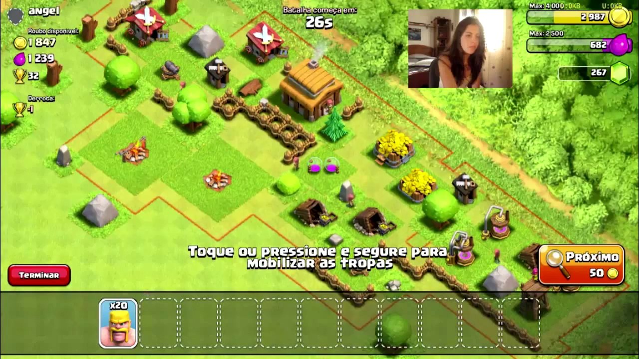 ClashPicaPinha - Nova serie de C.O.C !!! =^-^=