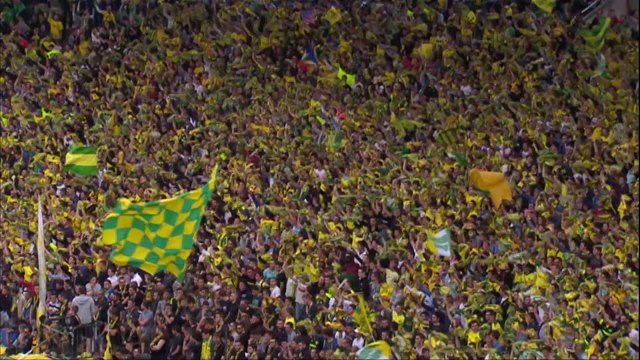 Le match FC Nantes - AS Monaco (0-1) vu des tribunes - Ligue 1 / 2014-15