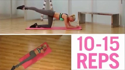 Candice Swanepoel Workout by Victoria's Secret