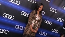 Zoe Saldana Stuns On Red Carpet At Audi Pre-Emmy Party