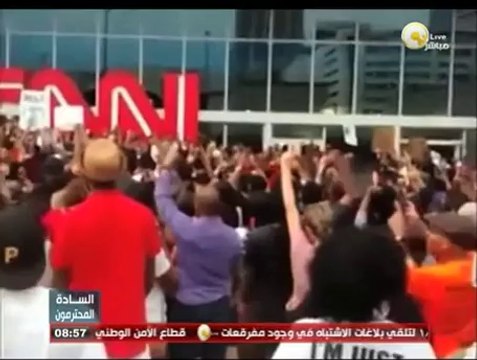 السادة المحترمون: تظاهرات في أمريكا .. والخارجية الأمريكية تؤكد أن الناس أحرار