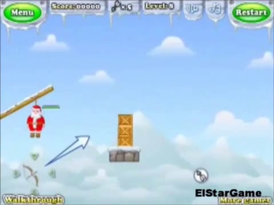 Gibbets Santa in Trouble level 8