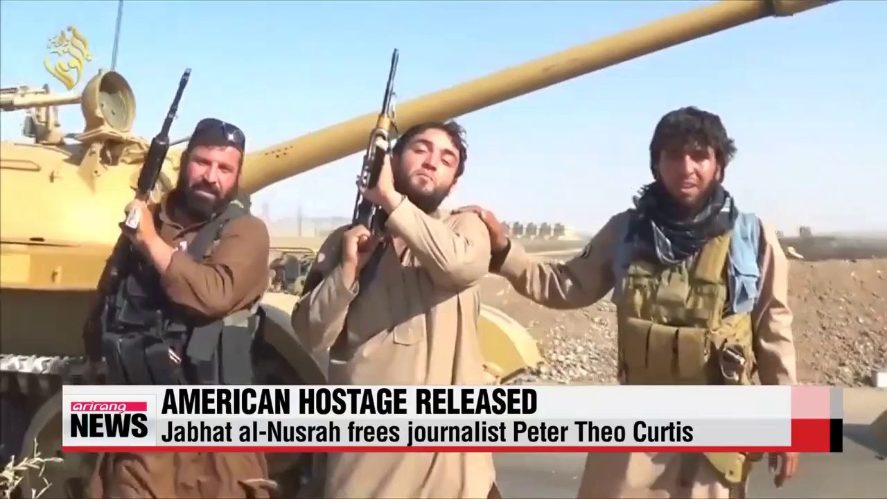 U.S. journalist released by terrorists in Syria
