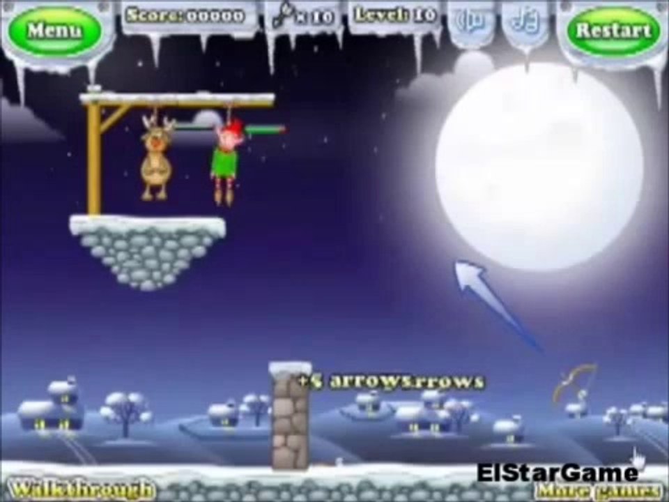 Gibbets Santa in Trouble level 10
