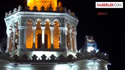 Tarihi Saat Kulesi'nde İntihar Girişimi