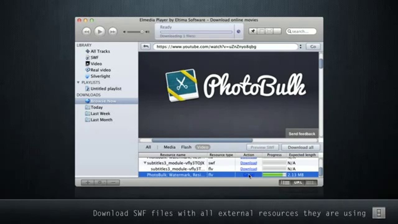Free FLV Player for Mac - Elmedia Player