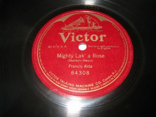 Francis Alda~1915~Mighty Lak a Rose