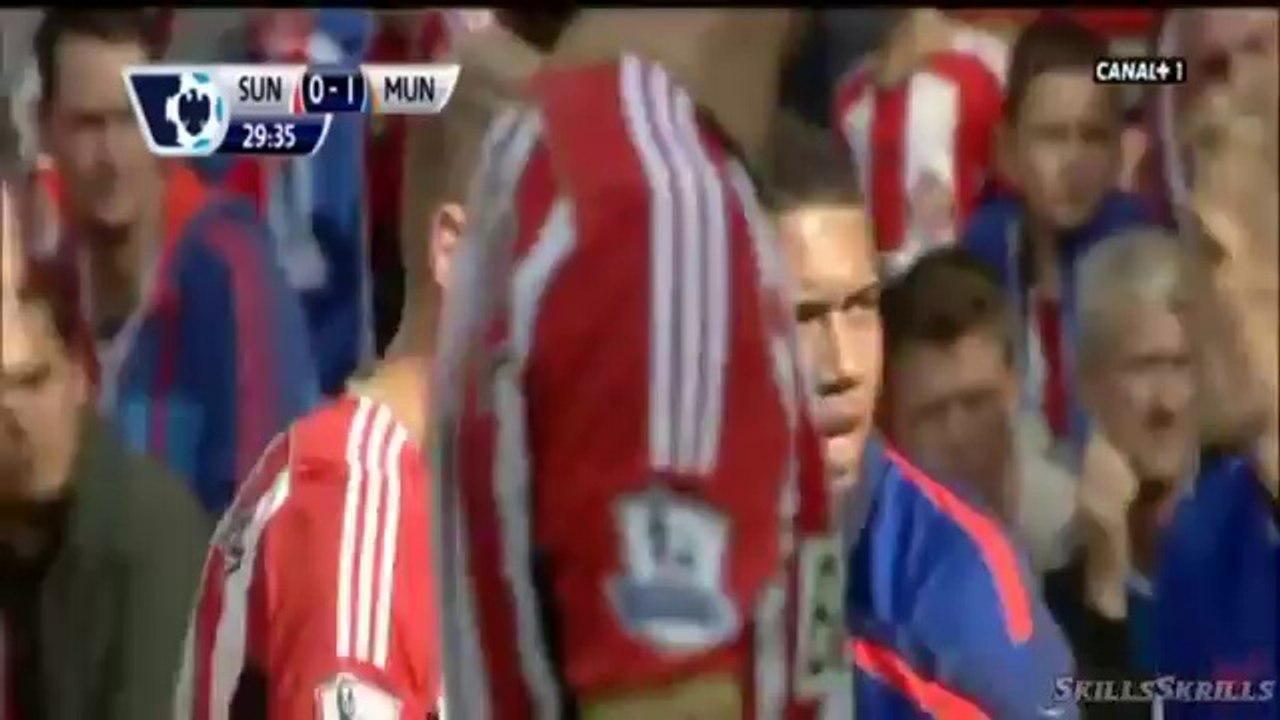 All Goals & Highlights Sunderland 1-1 Manchester United  24 08 2014 [EPL]