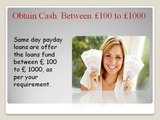 Same Day Payday Loans- Get Quick Finance To Easily Manage Cash Problems
