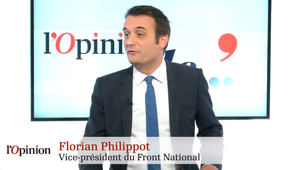 Florian Philippot - FN : " Montebourg et Hamon n'ont pas d'impact réel "