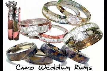 Surprise Your Loved One With Camo Wedding Rings