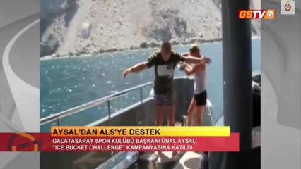 Ünal Aysal ALS Ice Bucket Challenge Meydan Okuma