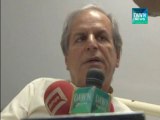 PTI president Javed Hashmi Talking to media in PIMS hospital