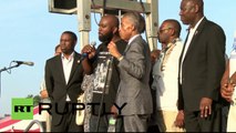 USA: Watch Michael Brown Sr. plead for 'day of silence' for son's funeral