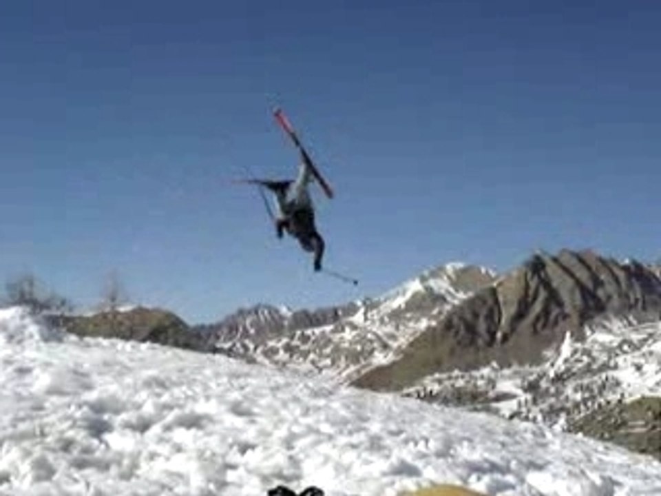 Backflip jambes écarté!