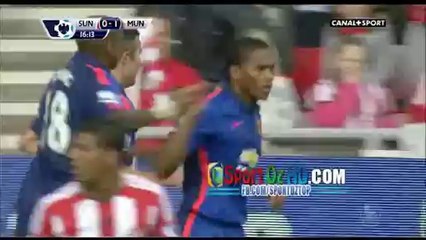 أهداف مباراة سندرلاند 	1 - 1 	مانشستر يونايتد
