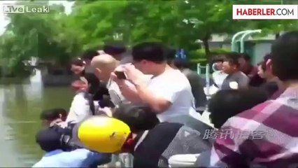 Çinde Boğulduğu Düşünülen Kadın Canlı Çıktı