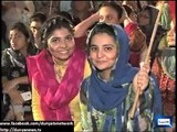 Dunya News-PTI voters gives sit-in at Lalik Chowk,DHA