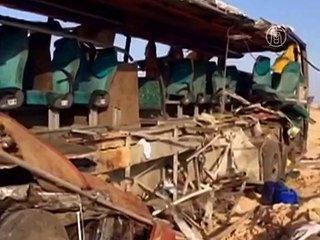 В Египте столкнулись автобусы, 38 жертв