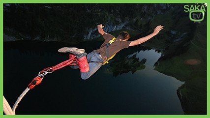 İş Makinesiyle Bungee Jumping