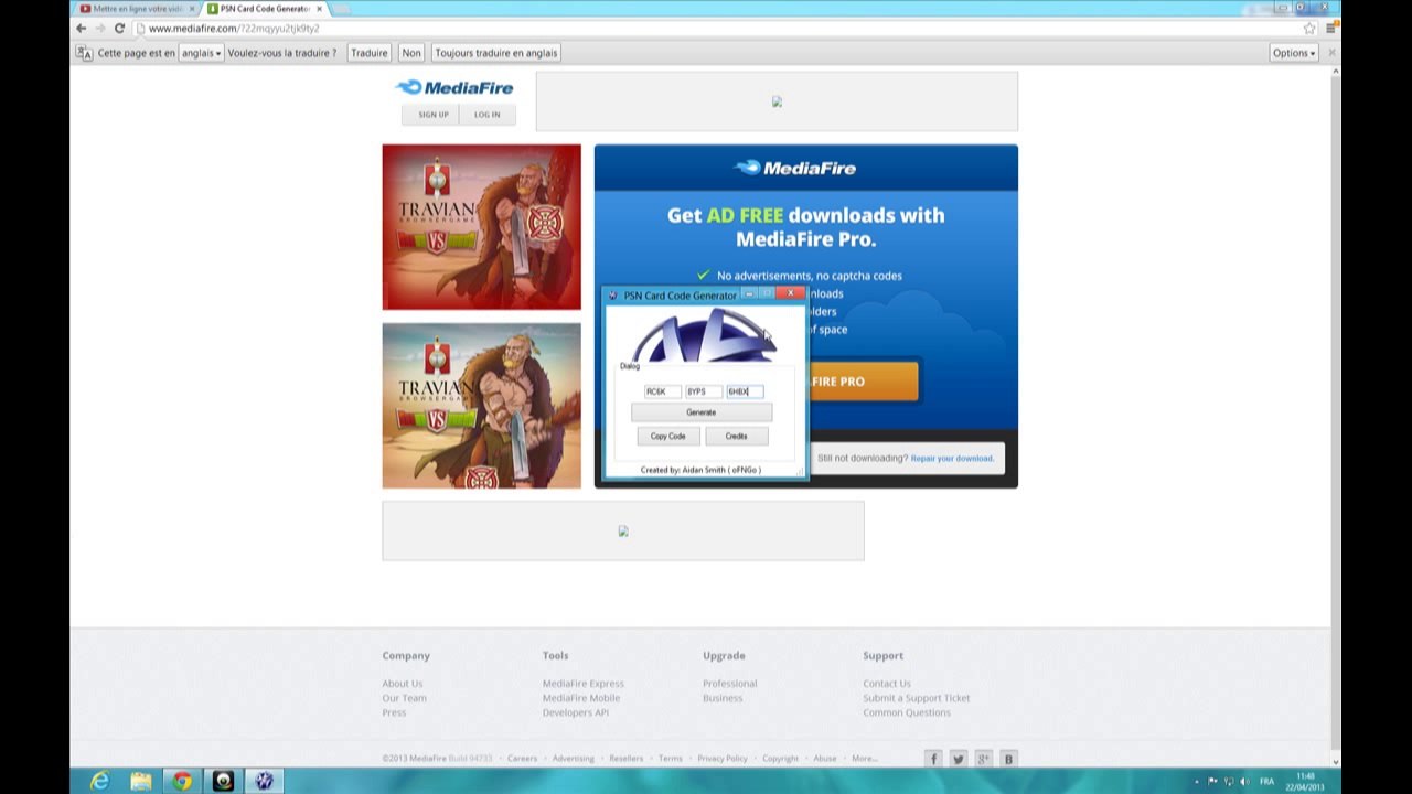Code generateur psn no mdp [FR]
