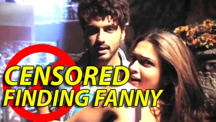 Deepika-Arjun-Ranveer's FINDING FANNY Censored