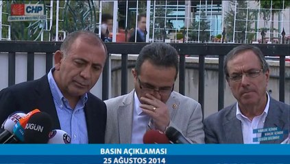 BASIN AÇIKLAMASI 25/08/2014