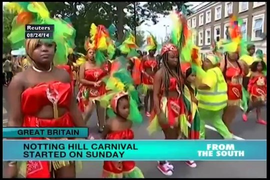 Carribean carnival begins in London