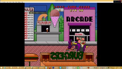 Bebe's Kids (1994) SNES Gameplay