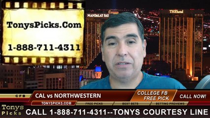 Descargar video: Northwestern Wildcats vs. California Golden Bears Pick Prediction NCAA College Football Odds Preview 8-30-2014