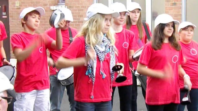 Les percussions brésiliennes à Auxi-le-Château