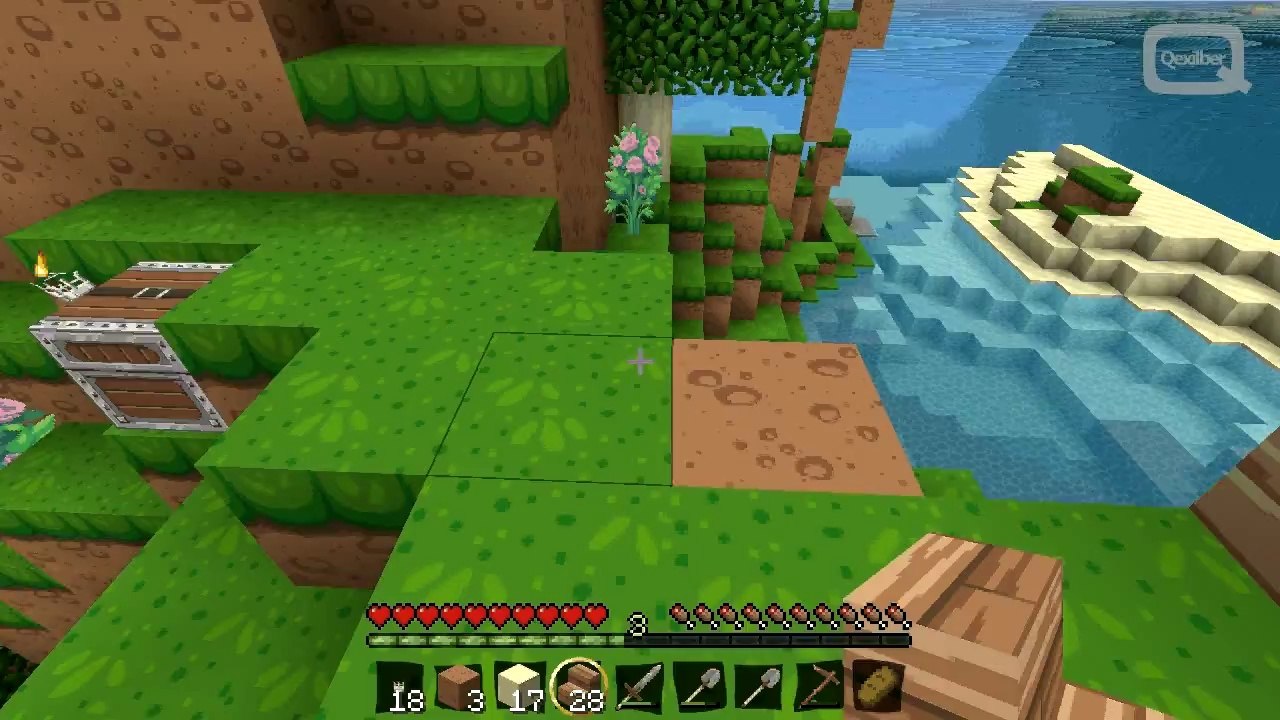 Lets Play Minecraft Co op Qexilber on LP FK Part 4