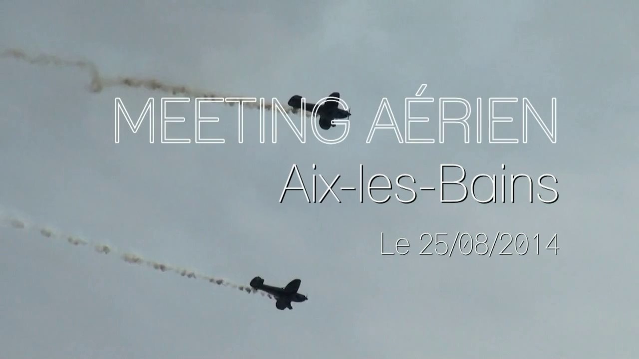 MEETING AÉRIEN Á AIX-LES-BAINS