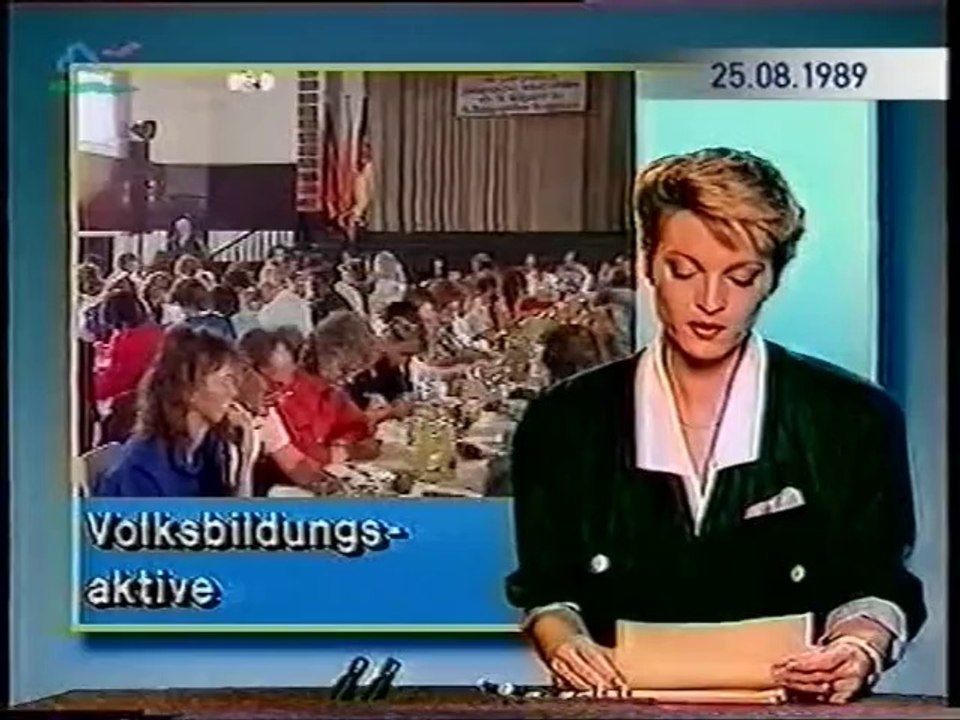 Aktuelle Kamera, 25. August 1989