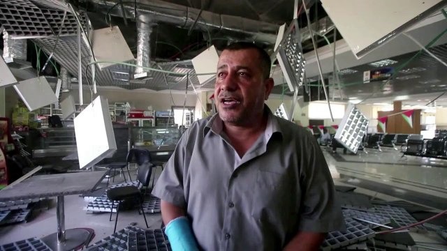 Rafah border crossing in Gaza Strip hit by Israeli air strike