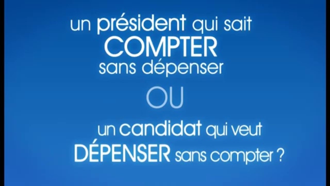 Rappellez vous "Quand on y réfléchit, c'est Sarkozy" [Compter]