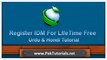 How To Register Latest Version of IDM for LifeTime Free in Urdu & Hindi Video Tutorial