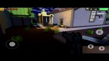 Pixel Gun 3D Cemetery Minecraft Mode Gameplay