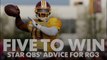 Five to Win: Star Quarterbacks' Advice for Robert Griffin III