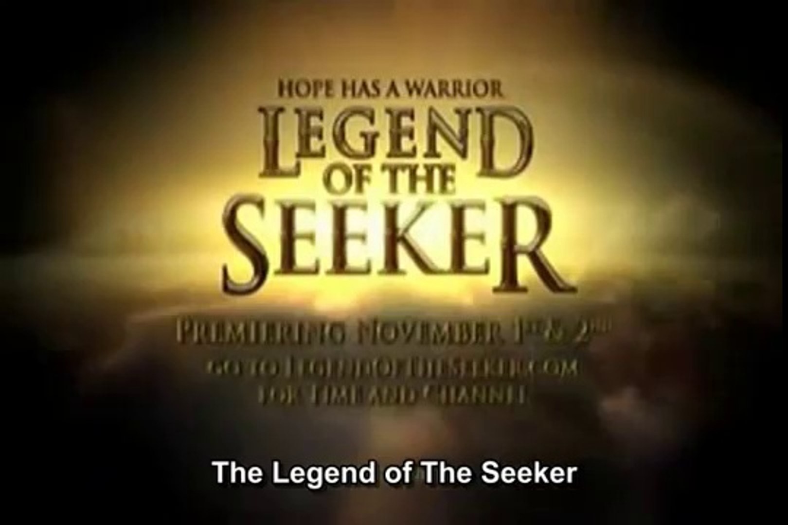 Legend of the Seeker Exclusive Trailer Legendado PT BR