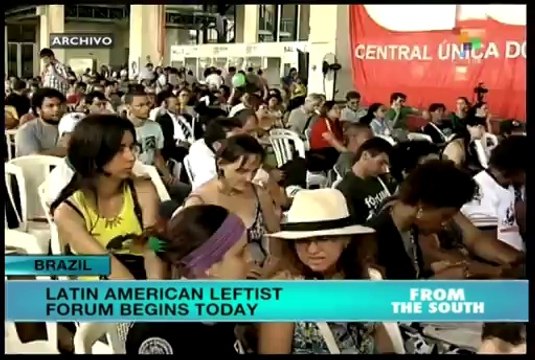Latin American left meeting in Bolivia