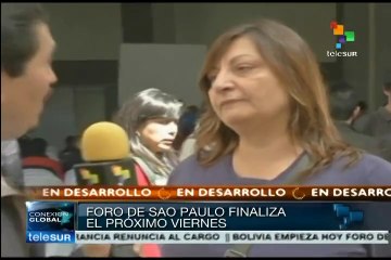 Bolivia: Foro de Sao Paulo reúne países que rechazan el neoliberalismo