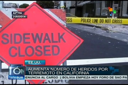 EE.UU.: sismo de 6.0 grados Richter deja 172 heridos en California