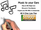 MUSIC TO YOUR EARS - Flat Fee Tax Service the Best and Most Affordable Irs Help Company