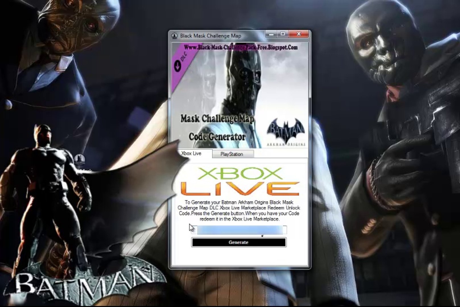 Install/ Unlock Batman Arkham Origins Black Mask Map DLC Code PS3 Free - video Dailymotion