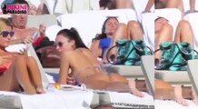 Nicole Minetti Shows off her CHEST bikini paradiso FULL HD