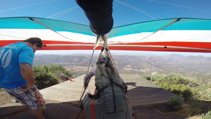 Lotnia - lot w Kalifornii, Sierra Nevada gory 1 GoPro HD