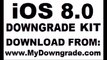 iOS 8 Downgrade to iOS 7.1.2, 7.0.6, 7.0.4, 6.1.3 iPhone 4, 4s, 5, 5c, 5s, iPad