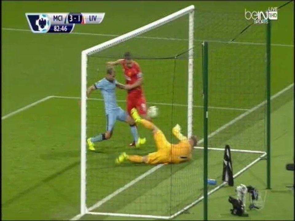 هدف ريكي - مانشيستر سيتي × ليفربول - الدوري الانجليزي 2014